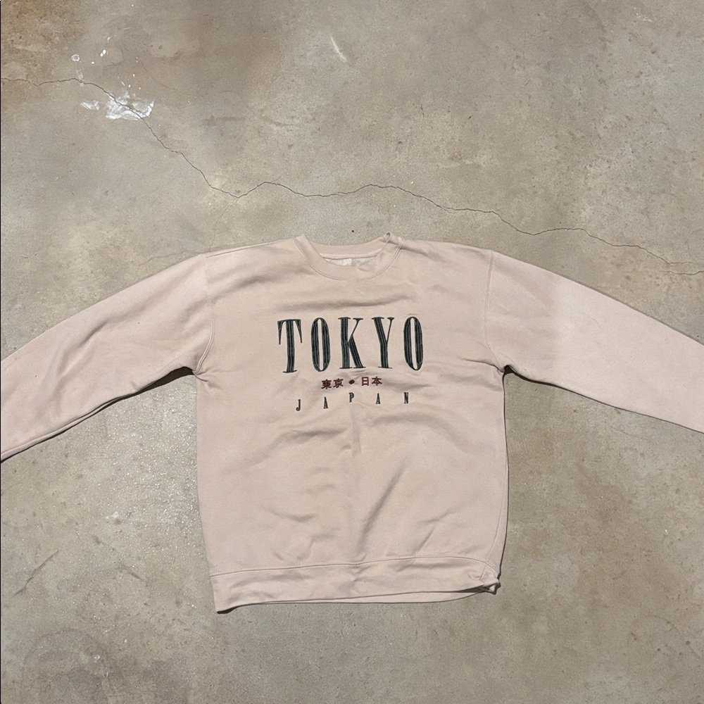 Cool Tokyo Graphic Sweatshirt